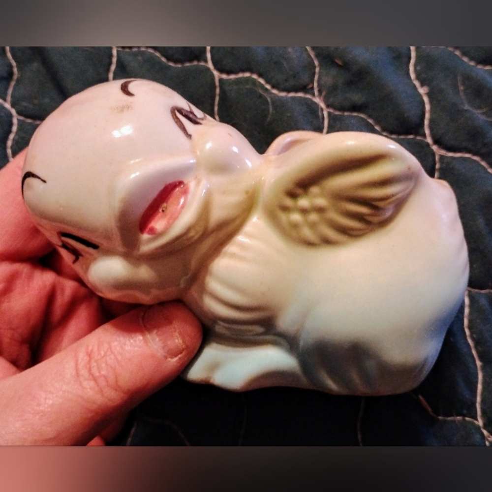 Vintage Small Duck Planter